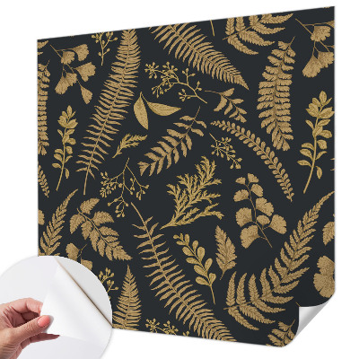 Samolepilna fototapeta za spalnico Botanični listi