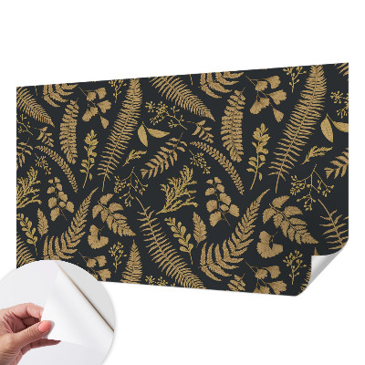 Samolepilna fototapeta za spalnico Botanični listi