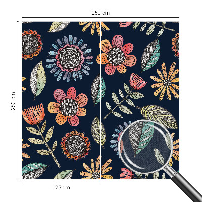 Otroška fototapeta Cvetlični mozaik