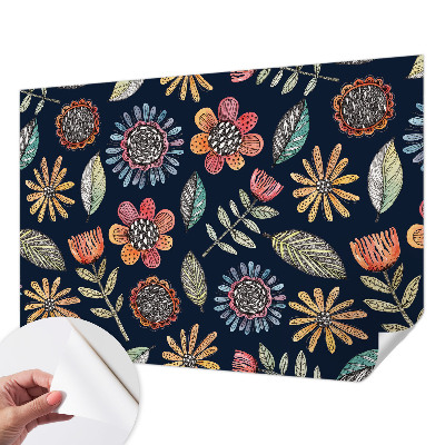 Otroška fototapeta Cvetlični mozaik