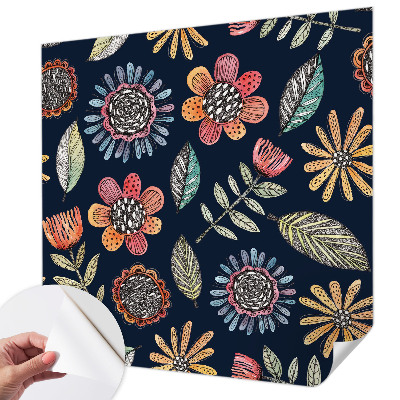 Otroška fototapeta Cvetlični mozaik