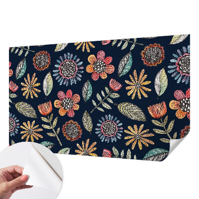 Otroška fototapeta Cvetlični mozaik