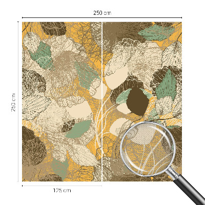 Samolepilna fototapeta za spalnico Lepota rastlin