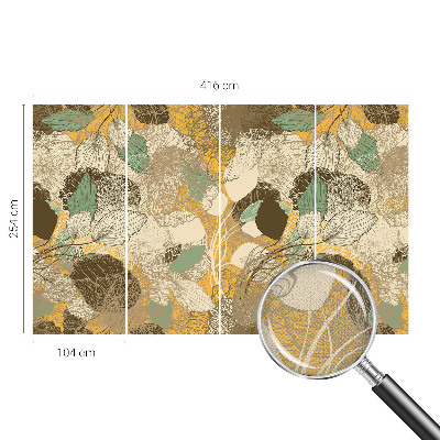 Samolepilna fototapeta za spalnico Lepota rastlin