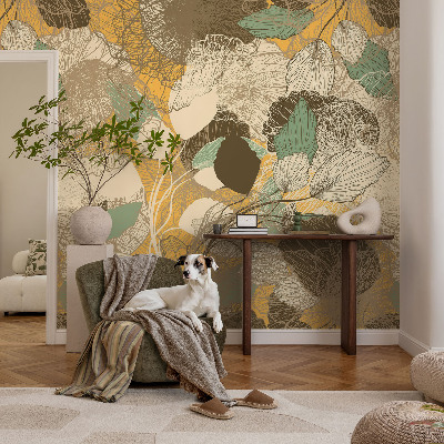 Samolepilna fototapeta za spalnico Lepota rastlin