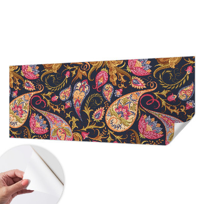 3D fototapeta z vzorcem barvitega paisleyja