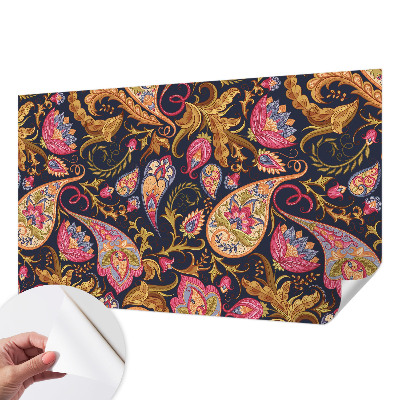 3D fototapeta z vzorcem barvitega paisleyja