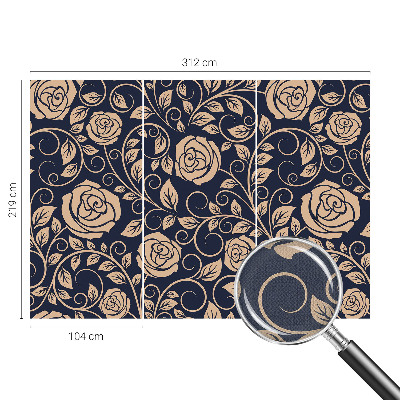 Otroška fototapeta Romantično cvetje