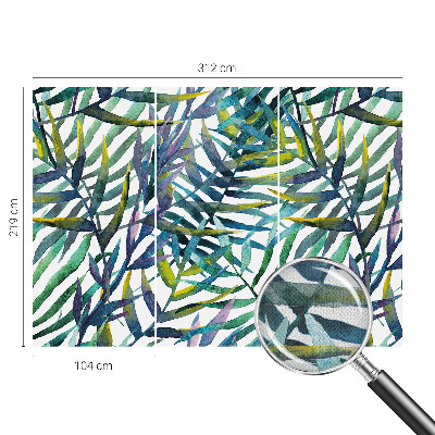 Fototapeta za otroško sobo Eksotična vegetacija