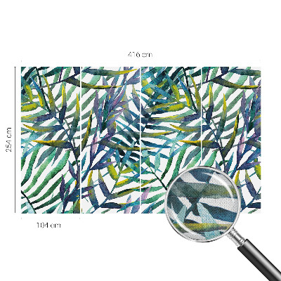 Fototapeta za otroško sobo Eksotična vegetacija