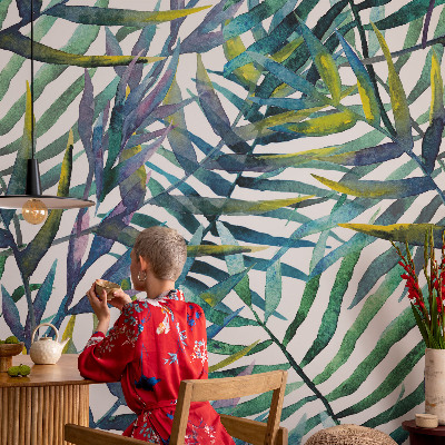 Fototapeta za otroško sobo Eksotična vegetacija