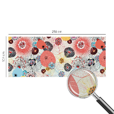 3D fototapeta Barvite rože