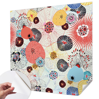 3D fototapeta Barvite rože