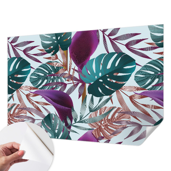 3D fototapeta s tropskim motivom