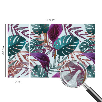 3D fototapeta s tropskim motivom