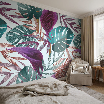 3D fototapeta s tropskim motivom