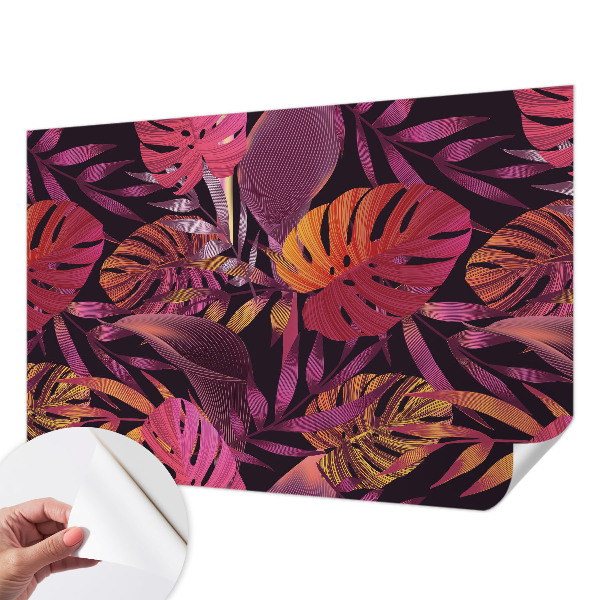 Samolepilna fototapeta Eksotični listi