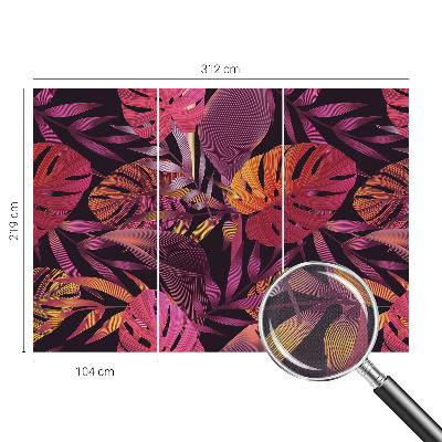 Samolepilna fototapeta Eksotični listi