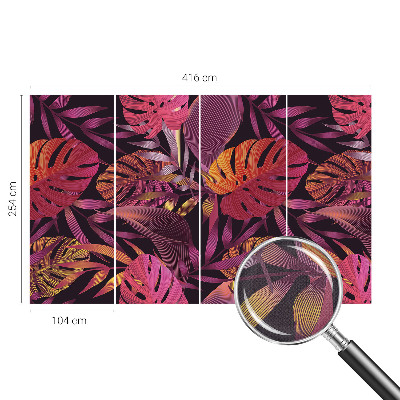 Samolepilna fototapeta Eksotični listi