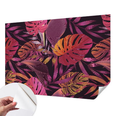 Samolepilna fototapeta Eksotični listi