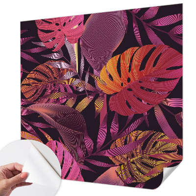 Samolepilna fototapeta Eksotični listi