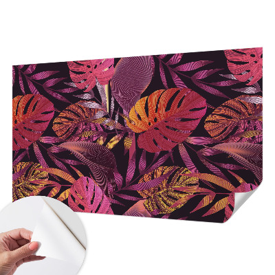 Samolepilna fototapeta Eksotični listi