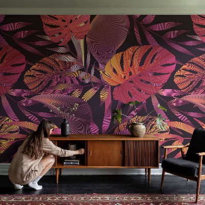 Samolepilna fototapeta Eksotični listi