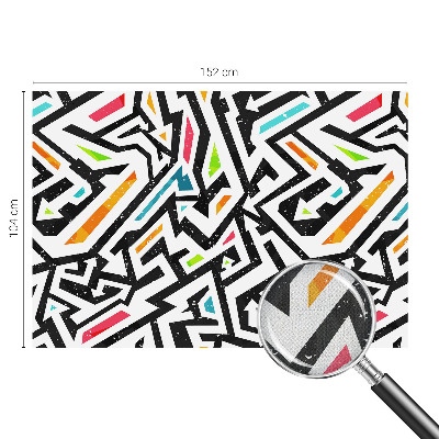 Samolepilna fototapeta za spalnico Abstraktni mozaik