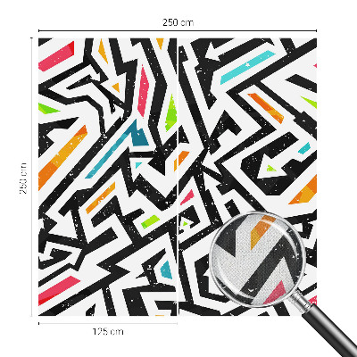 Samolepilna fototapeta za spalnico Abstraktni mozaik