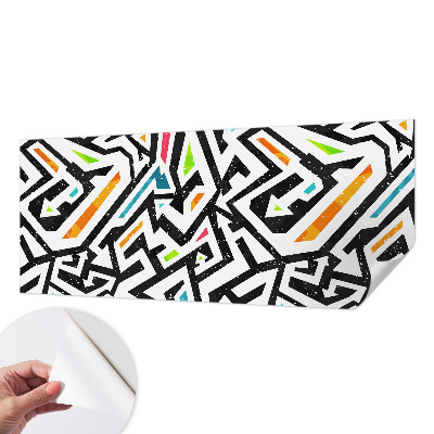 Samolepilna fototapeta za spalnico Abstraktni mozaik