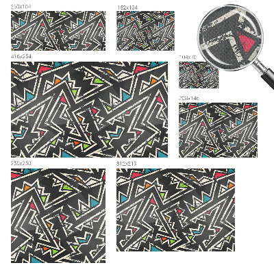 Samolepilna fototapeta z motivom energetske geometrije
