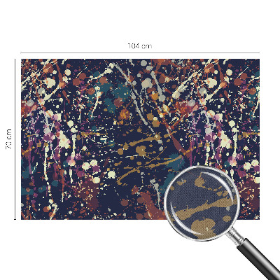 Samolepilna fototapeta za dnevno sobo Barvita abstrakcija