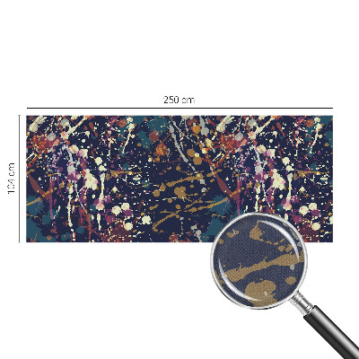 Samolepilna fototapeta za dnevno sobo Barvita abstrakcija