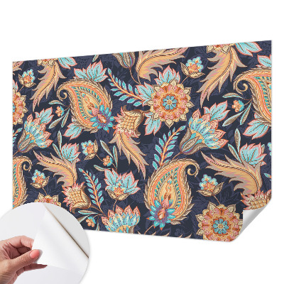 Samolepilna fototapeta za dnevno sobo Cvetlični vzorec