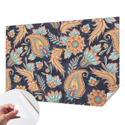 Samolepilna fototapeta za dnevno sobo Cvetlični vzorec