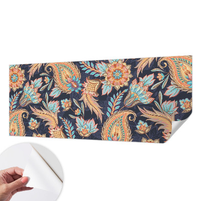 Samolepilna fototapeta za dnevno sobo Cvetlični vzorec