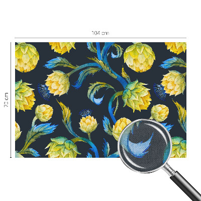 3D fototapeta z rastlinskim motivom