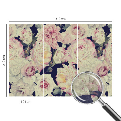 Samolepilna fototapeta za spalnico Šopek rož