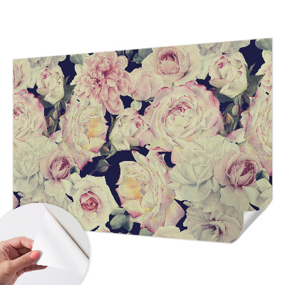 Samolepilna fototapeta za spalnico Šopek rož