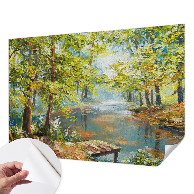 Fototapeta za otroško sobo Idilično jezero