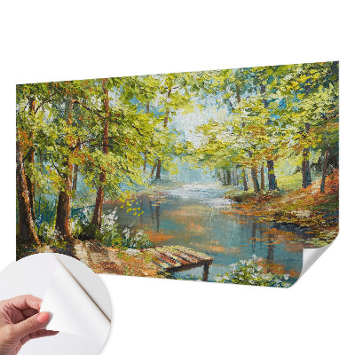 Fototapeta za otroško sobo Idilično jezero