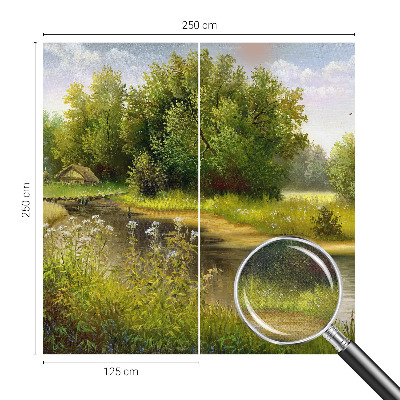 Samolepilna fototapeta za spalnico Podeželska pokrajina