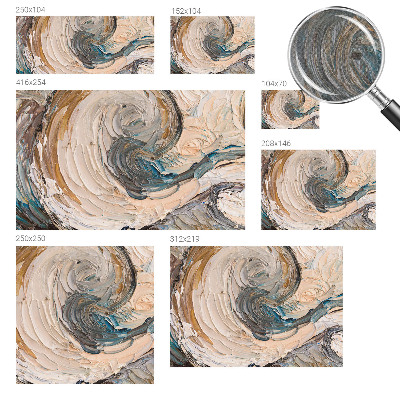 Samolepilna fototapeta Barviti vrtinci