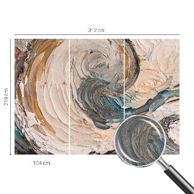 Samolepilna fototapeta Barviti vrtinci