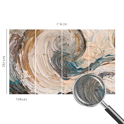 Samolepilna fototapeta Barviti vrtinci