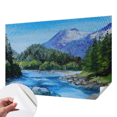 Samolepilna fototapeta za spalnico Gorska pokrajina