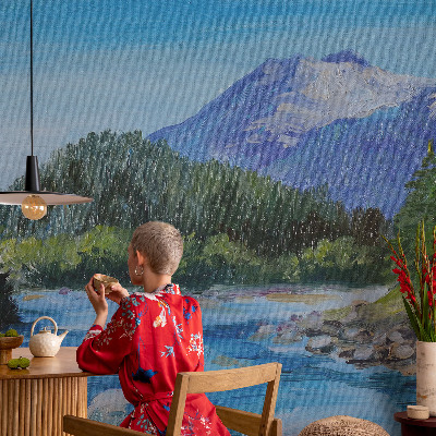 Samolepilna fototapeta za spalnico Gorska pokrajina