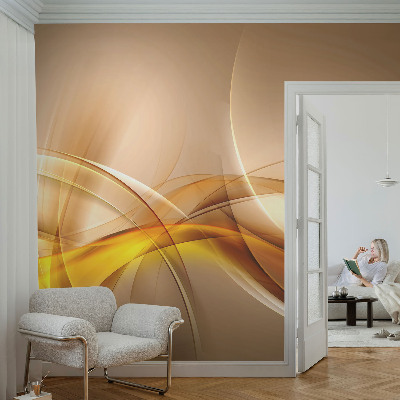 Otroška fototapeta z motivom nežnih linij
