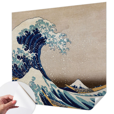 Samolepilna fototapeta za spalnico Dramatičen val