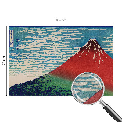 Samolepilna fototapeta Rdeča gora